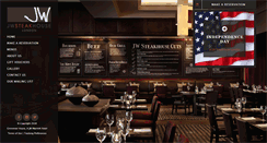 Desktop Screenshot of jwsteakhouse.co.uk